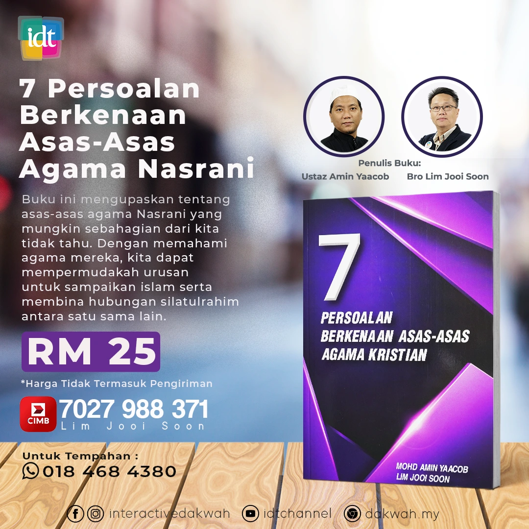 7 Persoalan Berkenaan asas-asan agama Nasrani