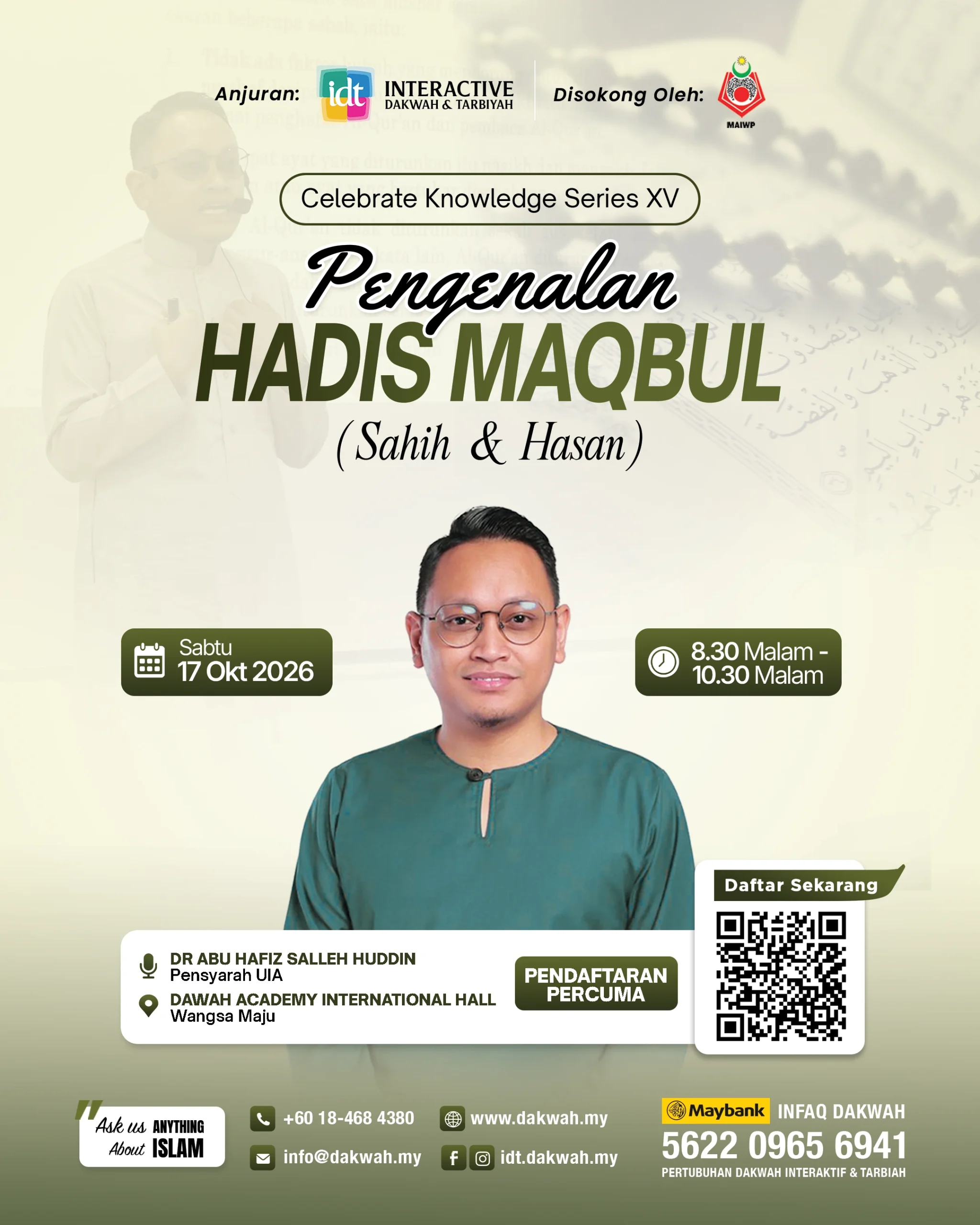 Pengenalan Hadis Maqbul