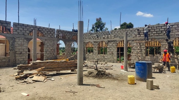 Construction stage 5, photo 1